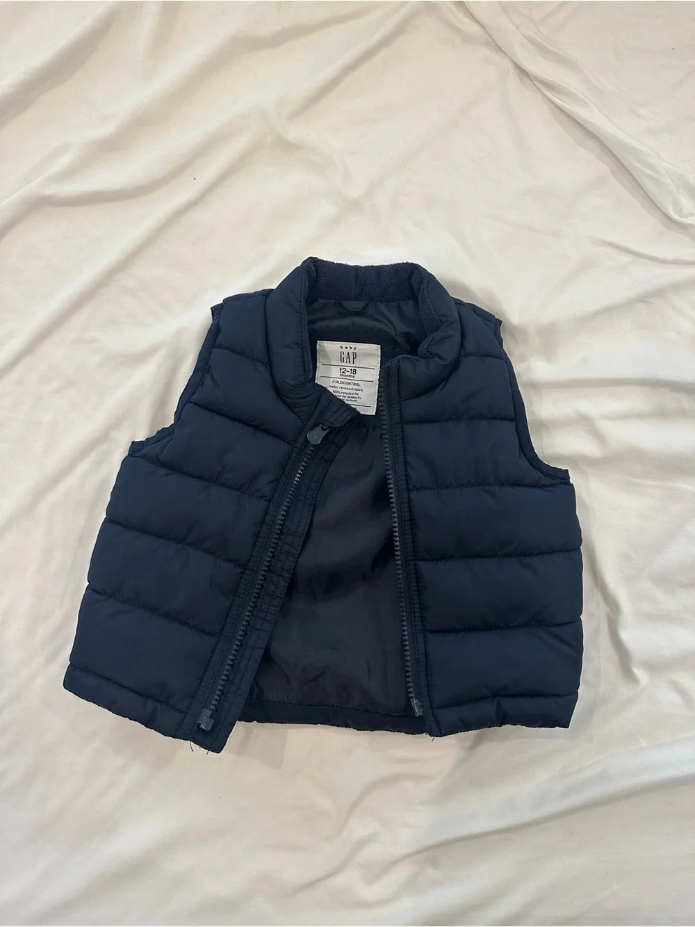 Baby Gap Navy Puffer Vest